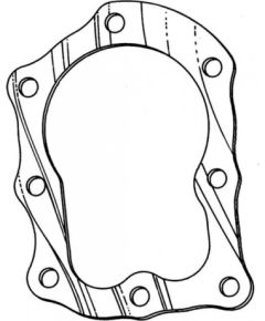 50-027&ORE, OREGON Piederumi dārza tehnikai