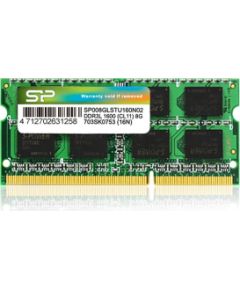 Silicon Power 8GB DDR3L SO-DIMM memory module 1 x 8 GB 1600 MHz RAM Operatīvā atmiņa