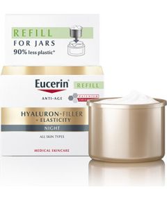 Eucerin Elasticity+Filler Night Cream Refill - Náhradní náplň pro noční krém proti vráskám 50ml Smaržas - NESAKĀRTOTS