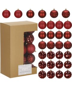 Ziemassvētku eglītes rotājumu komplekts Springos CA1412, 30 gab.  Eglīšu rotājumi