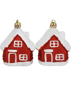 Ziemassvētku eglītes rotājumu komplekts Springos  CA1323, 7 cm, 2 gab.  Eglīšu rotājumi