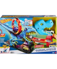 Hot Wheels City T-Rex Loop And Stunt HKX42 Trases Komplekts Mašīnas un piederumi