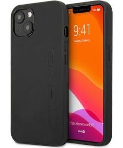AMG AMHCP13LDOLBK Back Case Aizmugurējais Ādas Apvalks Telefonam Apple iPhone 13 Melns Neoriģinālie Maciņi