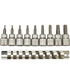 Tengtools Muciņu ar uzgaļiem komplekts Teng Tools M3813TPX; 3/8''; 10 gab. Mehāniskie instrumenti