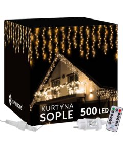 Ziemassvētku lampiņas Springos CL0505 500 Led Ziemassvētku lampiņas, LED virtenes