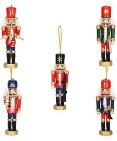 Ziemassvētku rotājums-riekstkodis Springos CA0821 12,5cm 6gab.  Eglīšu rotājumi