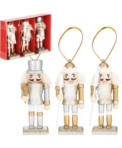 Springos Новогоднее украшение Щелкунчик Весна CA1108 8см 3 шт.  Eglīšu rotājumi