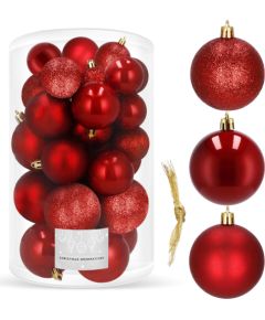 Ziemassvētku bumbiņas Springos CA0179  Eglīšu rotājumi