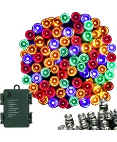 Ziemassvētku lampiņas Springos CL4029 50 Led, akumulatora Ziemassvētku lampiņas, LED virtenes