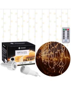 Ziemassvētku lampiņas + tālvadības pults Springos CL0305 300 Led Ziemassvētku lampiņas, LED virtenes