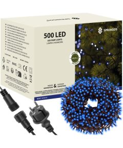 Ziemassvētku lampiņas Springos CL0527 500 Led Ziemassvētku lampiņas, LED virtenes