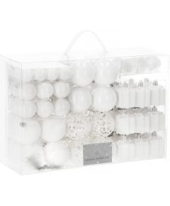 Ziemassvētku eglīšu rotājumu komplekts Springos CA0858, 3/4/6 CM 101 gab.  Eglīšu rotājumi