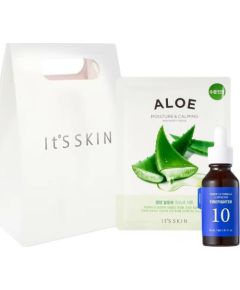 Numbuzin Its Skin Beauty Soothing Gift Set zestaw łagodzące serum do twarzy 30ml + łagodząco-nawilżająca maseczka w płachcie 20ml Smaržas - NESAKĀRTOTS