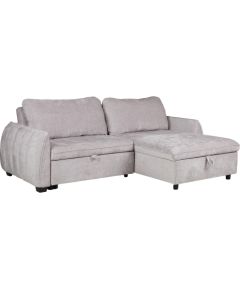 Stūra dīvāngulta CLOUD gaiši pelēka Jaunumi -Dārzam