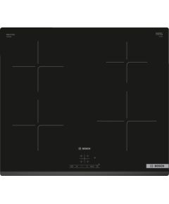 Bosch PUE63KBB6E Sērija4 Indukcijas plīts virsma 60cm bez rāmja TouchSelect PowerBoost QuickStart Iebūvējama virsma - Indukcijas