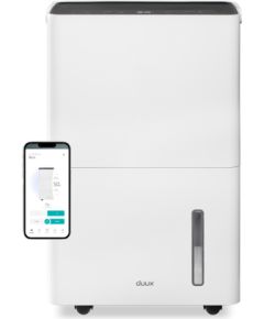 Duux Smart Dehumidifier Bora Suitable for rooms up to 50 m² Water tank capacity 4 L White Gaisa sausinātāji