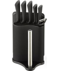 Kitchen cutting set MAESTRO MR-1413 Knife set (MR-1413-BLACK) Black Naži
