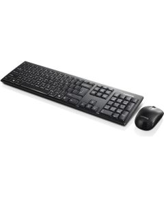 Lenovo GX30L66303 keyboard Mouse included Universal QWERTY US English Black Klaviatūras