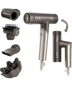 Shark HD542EU SpeedStyle Pro FLEX 4-in-1 matu fēns 1700W sudraba Matu fēni