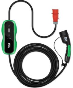 Wave EV elektroauto uzlādes kabelis, 11 kW, 3x16 A, 3 fāžu, CEE-Type2, 5 m Elektro Auto lādēšanas piederumi