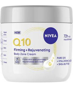 Nivea Q10 Firming and Rejuvenating Body Zone Cream - Zpevňující remodelační tělový krém 400ml Smaržas - NESAKĀRTOTS