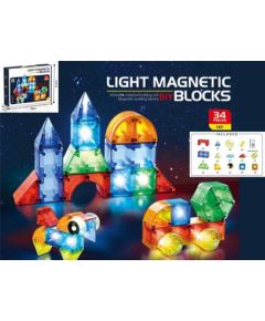 Madej Klocki magnetyczne świecące 32 elementy Конструкторы