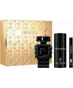 Paco Rabanne Phantom zestaw perfumy spray 100ml + dezodorant spray 150ml + miniatura perfum 10ml Vīriešu Smaržas