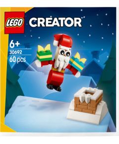 LEGO Creator Ziemassvētku vecītis un svētku skurstenis (30692) Lego Creator