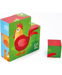 HAPE Fermas dzīvnieki, kubiņu puzle, E1618A Bērnu elektriskās automašīnas