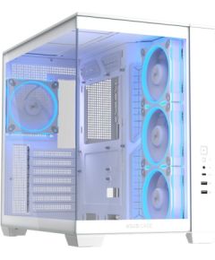 Obudowa Asus A32 PLUS TG ARGB WHITE Datoru korpusi