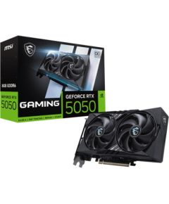MSI GeForce RTX 5050 8G GAMING OC NVIDIA 8 GB GDDR6 Grafiskās video kartes