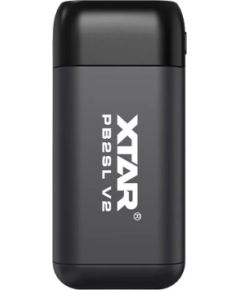 Charger / power bank batteries Li-ion 18650 / 20700 / 21700 Xtar PB2SL V2 black Bateriju lādētāji