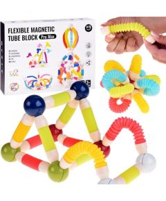 Jokomisiada Klocki Elastyczne Magnetyczne Rurki do budowania Tube Block 36 elem ZA5813 EDUKAMP Конструкторы
