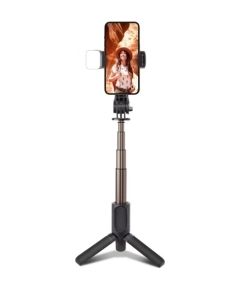 Selfie kāts SBS Universal 70cm Led light Tripod Selfie Stick