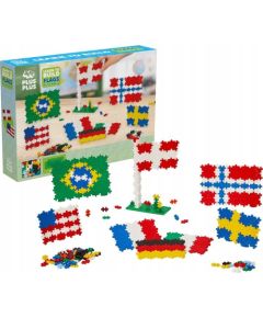 Plus Plus PLUS-PLUS NAUCZ SIĘ BUDOWAĆ FLAGI Z CAŁEGO ŚWIATA Mašīnas un piederumi