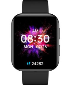 Išmanusis laikrodis su lietuvišku meniu Garett GRC MAXX Black Rokas pulksteņi 