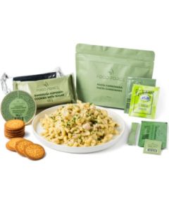 Tūristu pārtikas komplekts Food Force Pasta Carbonara Tūristu pārtika