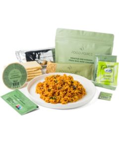 Tūristu pārtikas komplekts Food Force Cepti rīsi ar vistas gaļu Tūristu pārtika