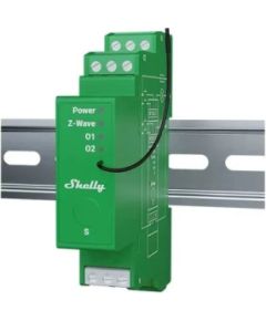 Shelly Wave Pro Dimmer 2PM – Ściemniacz oświetlenia Z-Wave, 2 kanały, bezprzewodowy do LED i halogenów, montaż na szynie DIN Умный дом