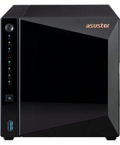 Asustor DRIVESTOR 4 Pro Gen2 AS3304T V2 NAS Realtek RTD1619B 2 GB DDR4 ADM Black Серверы и компоненты серверов