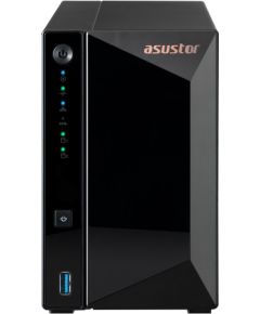 Asustor DRIVESTOR 2 Pro Gen2 AS3302T v2 NAS Realtek RTD1619B 2 GB DDR4 ADM Black Серверы и компоненты серверов