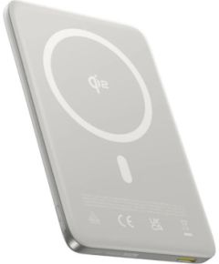 LiPo PowerBank 10000mAh 27W bezvadu QI2 lādētājs, ar magnētu Magsafe Titanium Ultra-slim PicoGo AM41BASEUS Power Banks