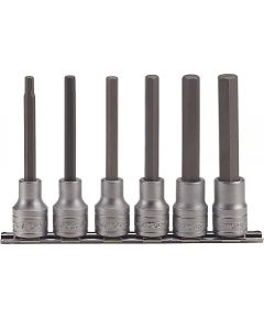 Tengtools Muciņu ar uzgaļiem komplekts Teng Tools M1211; HEX; 1/2''; 6 gab. Mehāniskie instrumenti