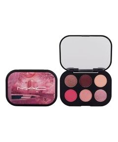 MAC Connect In Colour Eye Shadow Palette 6,25 g Embedded In Burgundy Dekoratīvā kosmētika