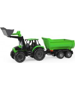 Traktors Worxx Deutz Fahr ar piekabi 76 cm (kastē) Lena Čehija L04617 Mašīnas un piederumi