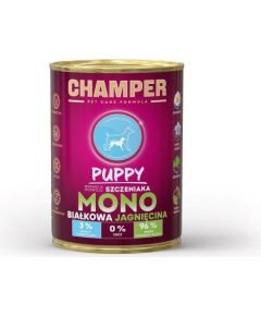 4Vets CHAMPER PUPPY jedno białkowa jagnięcina mokra karma dla psa 400 g Suņu barība