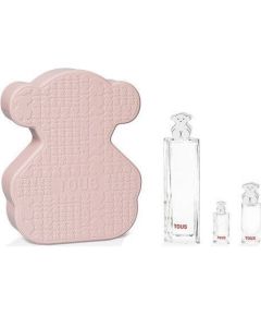 Tous Woman zestaw woda toaletowa spray 90ml + woda toaletowa spray 15ml + miniatura wody toaletowej 4.5ml Женские духи