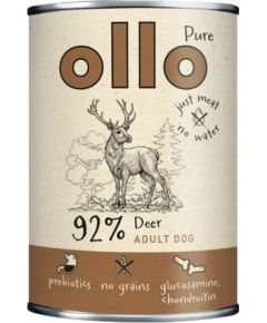 Dolina Noteci Ollo Pure Jeleń 400 g promo Suņu barība