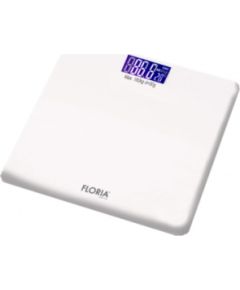 Elektroniskie ķermeņa svari Floria ZLN 1988 Balti, ar LCD ekrānu, maksimālā slodze 180 kg Ķermeņa svari