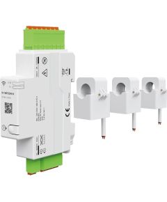 Bituo Smart Energy Monitor 3P+N,120A, DIN, Modbus RS485 Viedie slēdži
